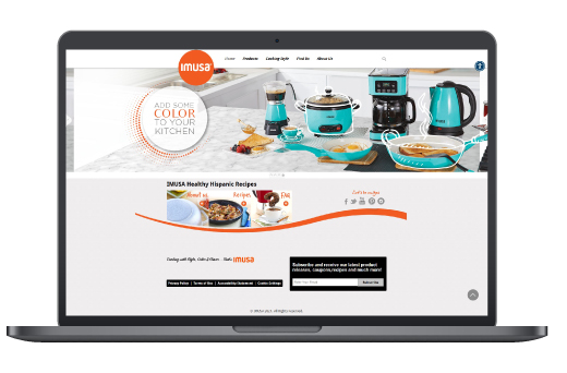 Desarrollo web a la medida antes y despues diseno imusa Agencia web