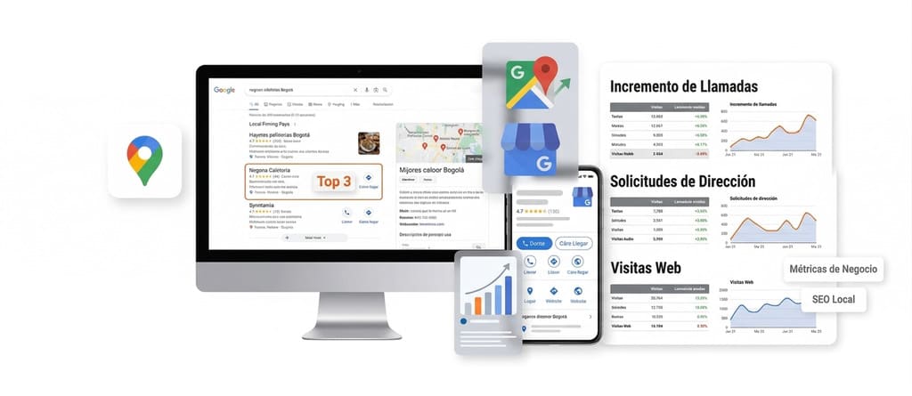 Seo local trafico google maps