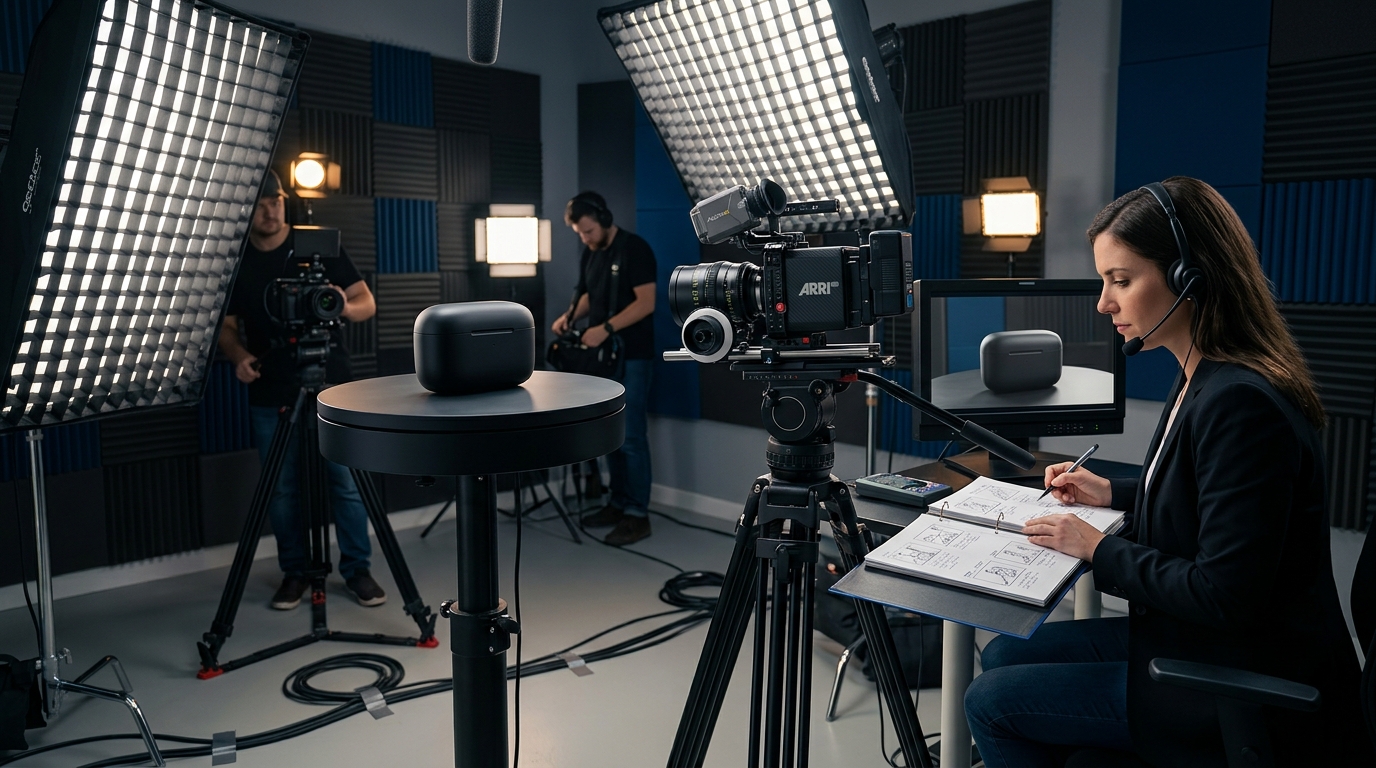 Guía de producción audiovisual para videos explicativos de producto