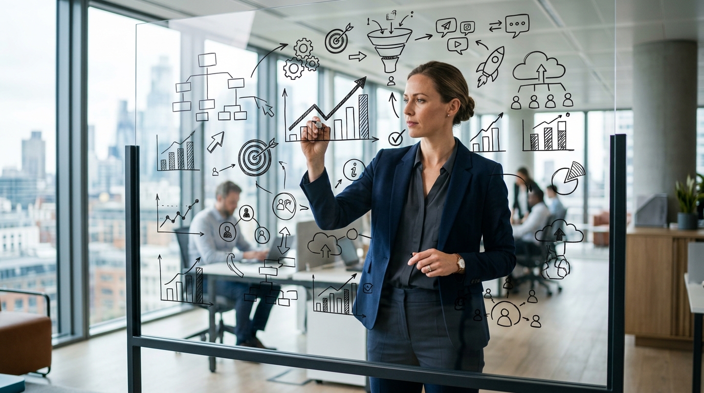 Plan de marketing digital efectivo con presupuesto optimizado
